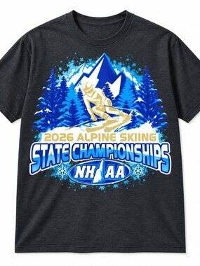 2026 NHIAA Alpine Skiing State Championships T shirt